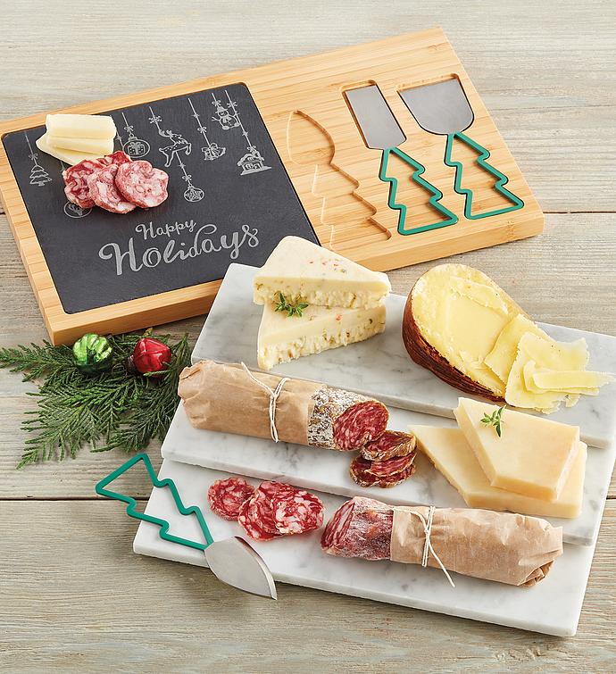 Holiday Charcuterie and Cheese Board Gift
